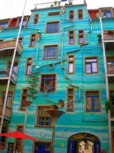 
                    
                        This house plays music when it rains. Dresden, Germany
                    
                