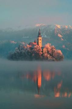 
                    
                        Frosty, Lake Bled, Slovenia photo via funnerl
                    
                