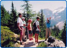 
                    
                        Banff guided hiking tours
                    
                