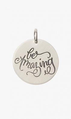 
                    
                        FIVE by Littlefield Lane Sterling Silver Be Amazing Charm
                    
                