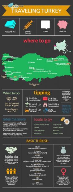 
                    
                        Turkey Travel Cheat Sheet; Sign up at www.wandershare.com for high-res images.
                    
                