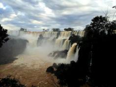 
                    
                        Iguacu Falls on the border of Brazil and Argentina
                    
                