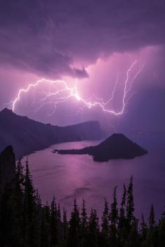 
                    
                        Crater Storm, Crater Lake National Park, Oregon, USA, by Chad Dutson, on 500px.
                    
                