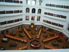 Melbourne State Library- currently my favourite location for study.