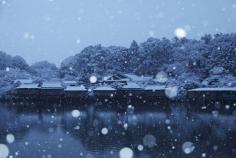 
                    
                        長岡天神　八条ケ池の雪景色 - 92san-photo album    京都の四季
                    
                