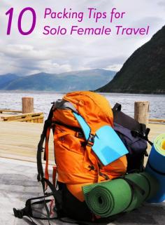 
                    
                        10 Travel Packing Tips for Solo Female Travelers
                    
                