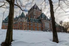 
                    
                        Chateau Frontenac - Winter in Quebec, Canada
                    
                