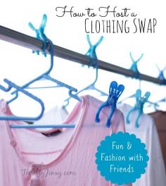 
                    
                        How to Host a Clothing Swap
                    
                