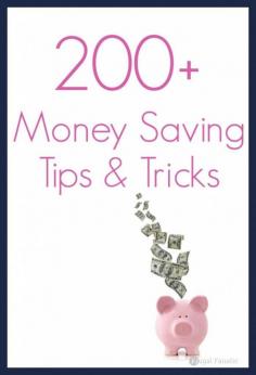 
                    
                        200+ Money Saving Tips
                    
                