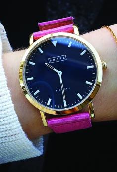 
                    
                        St Ives with classic pink strap
                    
                