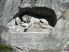 
                    
                        The Lion Monument, or the Lion of Lucerne
                    
                