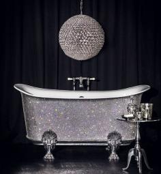 
                    
                        £150,000 bathtub studded with 22,000 Swarovski crystals goes on sale at Harrods
                    
                