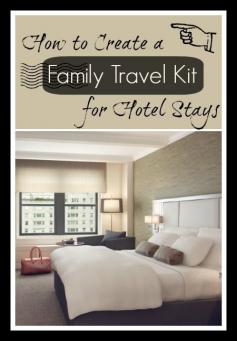 
                    
                        Family Travel Kit for Hotel Stays - 6 items can all fit in a tiny travel bag to help make your hotel stay so much nicer
                    
                