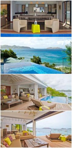 
                    
                        Villa Upside Overlooking Point Milou Bay St. Barthelemy | Located just above the Christopher Hotel |  Tropical Caribbean Decor | Home Decor | Interior Design | Favorite Decks #luxurytravel #architecture #wimcovillas
                    
                