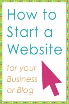 
                    
                        Tips for starting a blog, how to start a website for your business.
                    
                