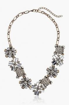 
                    
                        Vintage Style Mixed Crystal Frontal Necklace
                    
                