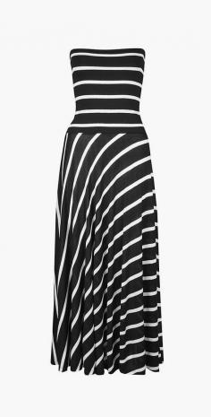 
                    
                        Dex Black & White Stripe Convertible Maxi Dress
                    
                