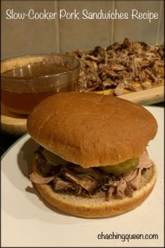 
                    
                        Slow Cooker Pork Sandwiches Recipe - Juicy and Tender Pork Sandwiches
                    
                