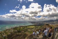 
                    
                        View from Diamond Head, Hawaii
                    
                