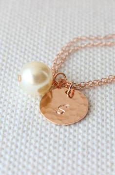 
                    
                        Rose Gold Pearl Necklace
                    
                