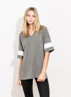 
                    
                        Waltz around pantsless feeling like a Victoria's Secret model in this silky oversized cashmere (you know, from a goat) sports jersey. Team Playa Jersey, $108 at Kit and Ace, 151 Water St., 844-548-6223, www.kitandace.com - See more at: vitamindaily.com/...
                    
                
