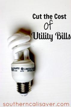 
                    
                        Cut the Cost of Utility Bills
                    
                