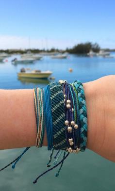 
                    
                        Shades of Blue Wrist Fashion - Perfect for Summer Travels
                    
                
