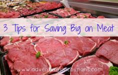 
                    
                        Buying meat can be a huge drain on your grocery budget, but not anymore! Check out these 3 tips for saving big on meat before you shop next!
                    
                