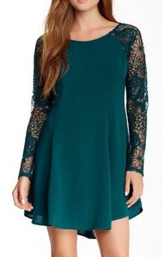 
                    
                        ASTR | Lace Shift Dress
                    
                