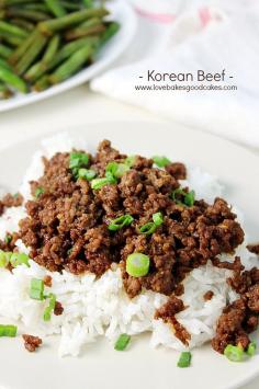 
                    
                        This Korean Beef recipe is perfect for a quick, easy and flavorful dinner! Serve it over rice for a meal the entire family will love!
                    
                