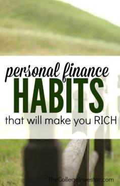 
                    
                        Looking to build wealth this year? If you develop these five personal finance habits you'll reach your goal a whole lot sooner. Find out how.
                    
                