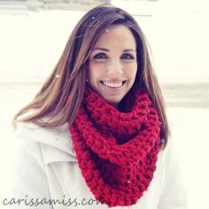 
                    
                        Carissa Miss: Crochet an Infinity Scarf
                    
                