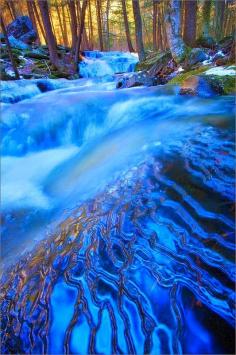 
                    
                        Layers of Blue Amethyst Brook, Massachusetts, United States
                    
                