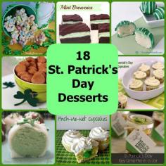 
                    
                        18 St. Patrick's Day Desserts- Love, Pasta and a Tool Belt | st. patrick's day | desserts | recipes | dessert recipes | food |
                    
                