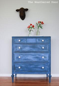 
                    
                        A Layered Blue Dresser and a Happy Accident
                    
                