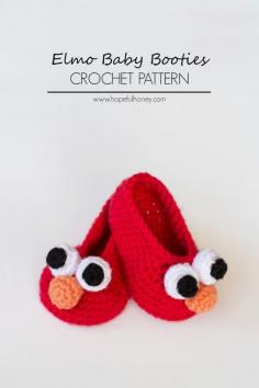 
                    
                        Elmo Inspired Baby Booties - Free Crochet Pattern
                    
                