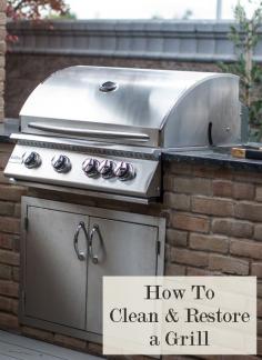 
                    
                        How to Clean & Restore a Stainless Steel Grill
                    
                