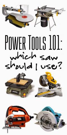
                    
                        Best DIY Projects: Which saw should I use: a list of what saws to use for which jobs
                    
                