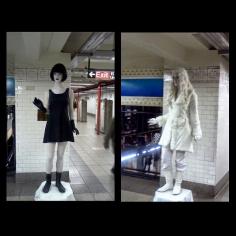 
                    
                        Statue Lady (performance art) Union Square Station, 14th. St. & Broadway, NY. NY. 10013
                    
                