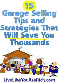 
                    
                        How to Go Garage/Yard Selling Successfully
                    
                