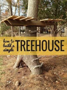 
                    
                        backyard ideas - treehouse how-to
                    
                