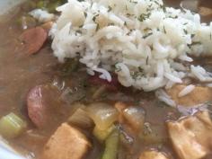 
                    
                        Chicken and Sausage Gumbo
                    
                