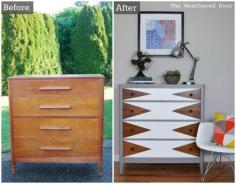 
                    
                        Before & After: Mod Triangle Dresser Makeover
                    
                