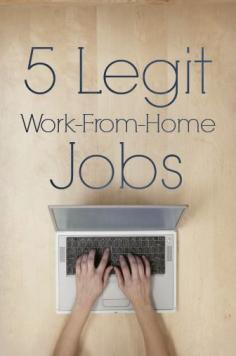 
                    
                        5 LEGIT work from home jobs - some great #job ideas here!  - christianpf.com/...
                    
                