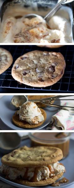 
                    
                        Salted Caramel Ice Cream Sandwiches - Erren's Kitchen #delicious #recipe #Nomnom #icecream
                    
                