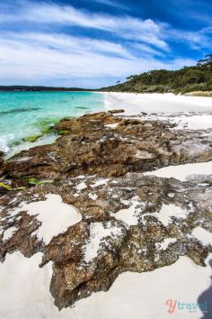 
                    
                        Visit beautiful Hyams Beach in Jervis Bay, NSW, Australia
                    
                