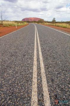 
                    
                        The road to Uluru, Northern Territory, Australia
                    
                