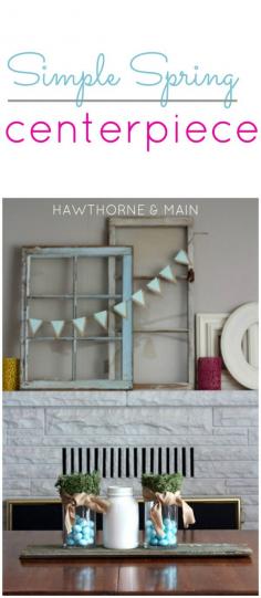 
                    
                        Spring is just round the corner!! Come learn how to make your own simple spring centerpiece.  www.hawthorneandm...
                    
                