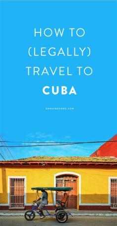 
                    
                        The only 12 ways you can legally travel to Cuba
                    
                