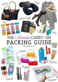 
                    
                        The only carry-on packing guide you'll ever need! #travel #packing #tips
                    
                